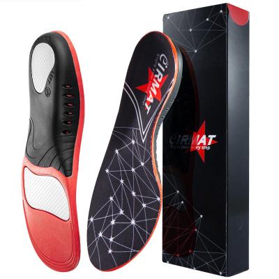 China Insoles Soft Elastic Orthopedic Shock Absorption Sports Cushion Breathable Silicone Air Arch Support Running Shoe Pads for sale