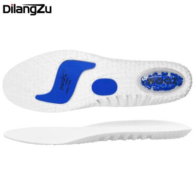 China Super Soft Sole Breathable PU Sports Insole Air Cushion Shock Absorption Men And Women Basketball Sweat Breathable Super Soft Sole for sale