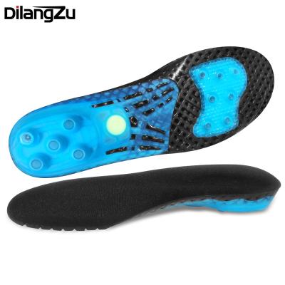 China EVA High Quality Ventilation Arch Support Insole Suspension EVA Mat Motion Spring Insoles for sale