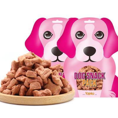 China Stored Pet Treats Dry Grain Pie Beef Flavor Dog Food Dog Snacks for sale