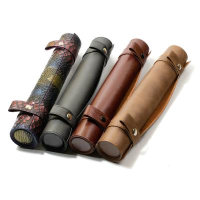 China Leather 2 in 1 Die Rolling Bag Die Holder Compatible with DND RPG Table Game Dies for sale