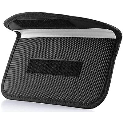 China Shockproof Signal Blocking Bag Shield Cage Pocket Wallet Phone Case, RFID Faraday Bag for Cell Phone Privacy Protection and Car Key for sale