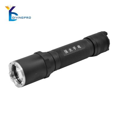 China Emergency Rechargeable High Power Aluminum Alloy Flashlight LED Tactical Torch Light for sale