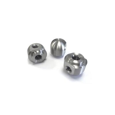 China Aluminum Factory CNC Milling Work Anodizing CNC Machining Nut And Fitting for sale