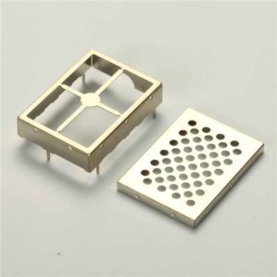 China OEM Automotive Custom Emi Shield Cover Case Metal Sheet Steel Stamping RF Armature Cover Parts Service for sale