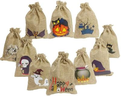 China Durable wholesale custom promotional oruental merchant gift bags festival bag drawstring pouch fabric candy package for sale