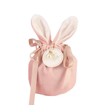 China Wholesale Promotional Eco-friendly Durable Boutique Gift Bag Velvet Drawstring Pouch Fabric Biodegradable Plastic Bags for sale