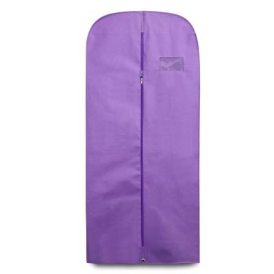 China New Design Durable Custom Clothing Suit Bag Barment Cover Dress Household Storage Bag With Zipper for sale