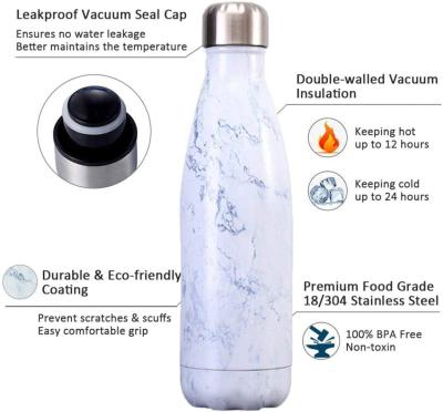 China PORTABLE BPA Free Copper Cola Shaped Sublimation Stainless Steel Thermal Water Bottles for sale