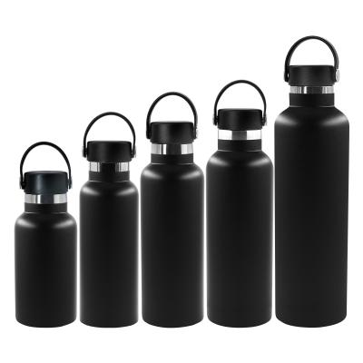 China PORTABLE 304 Stainless Steel Lid Powder Coating UV Laser Logo Printing Bottle Insulated 316 Stainless Steel Water Bottle Insulated for sale