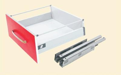 China DD 202   86mm Deep Silent Soft Closing Drawer Slide for sale