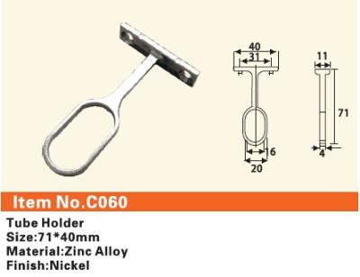 China C060  Furniture connecting fittings:Tube Holder for sale