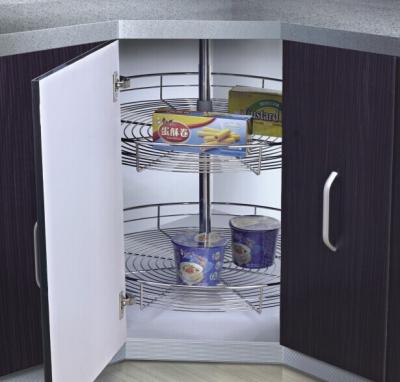 China B025 Kitchen basket corner units:360°Revolve Basket for sale