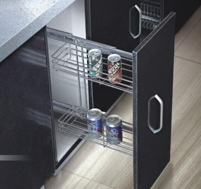 China B004 Kitchen pull out basket drawer:2-Level Basket drawer for sale