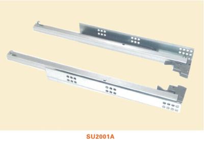 China SU2001  Two-fold Partial Extension Undermount Drawer Slide Series (With Locking clip and Damper) for sale