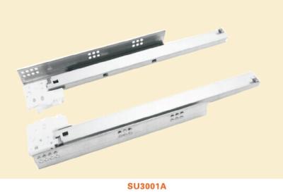 China SU3001  Three-fold Full Extension Undermount Drawer Slide Series (With Locking clip and Damper) for sale