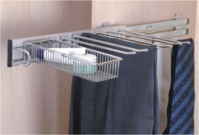 China MR007  Wardrobe Multifunctional Rack:Single Slipped Tie Rack for sale