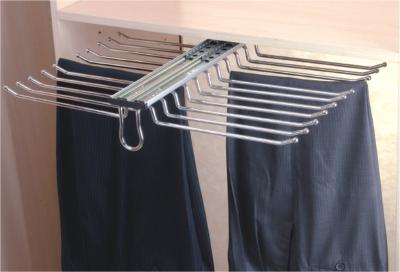 China MR009   Wardrobe Multifunctional Rack:Two Row Trousers Rack for sale