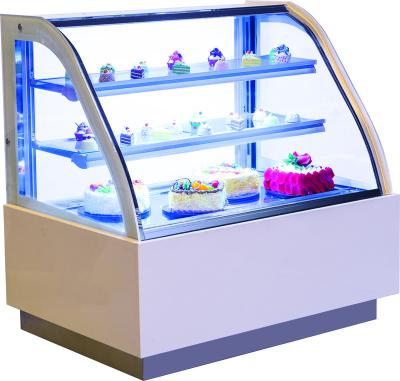 China High Quality Single-temperature Freezer For Cake Display Fridge Showcase for sale