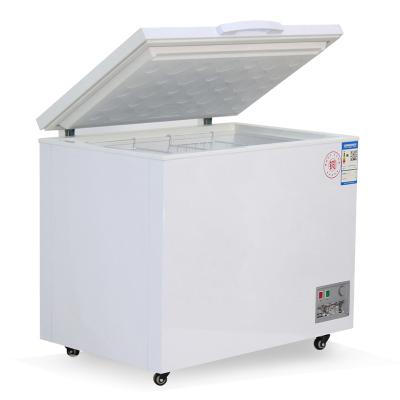 China Single-temperature Open Top Door 368L Chest Freezer Thick Foaming Deep Refrigeration Commercial for sale