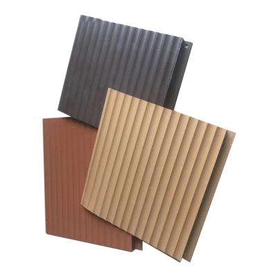 China Construction Aluminum Sheets Color Coated Wholesale Corrugated Metal Sheet for sale