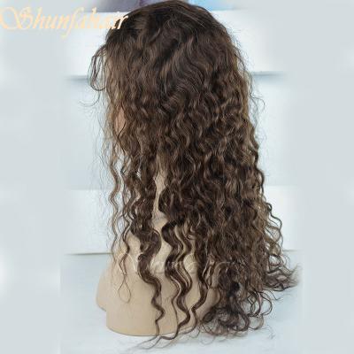 China Any Curl Is Ok Cheap Stock Natural Hair Wig, Body Wave Human Hair Full Lace Wig, Wholesale Virgin Brazilian Full Lace Wig for sale