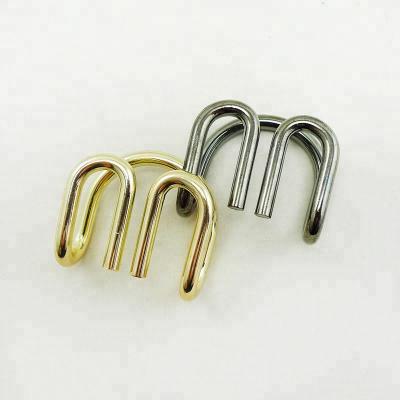 China Eco - Friendly Interlocking Ring Metal Puzzle Brother Puzzles Color Metal Link Puzzles for sale