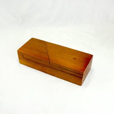 China Eco-friendly Wooden Puzzle Box Box Magic Trick Secret Lock Box for sale