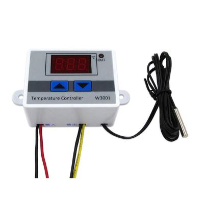 China XH-W3001 Electronic Equipment Water Cooler Temperature Controller Refrigerator Thermostat Switch Water Heater Sensor 12V/24V/110V 220V For 12V Fan for sale