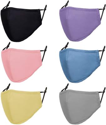 China Sheer Face Guard Cute Adult 3ply Custom Resusable Color Cotton Filter Sneezee Facemask for sale