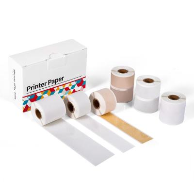 China Phomemo Thermal Self Adhesive Thermal Paper Sticker Printable Label Papers for Phomemo M02/M02S/M02Pro Printer for iPhone Photo Paper for sale