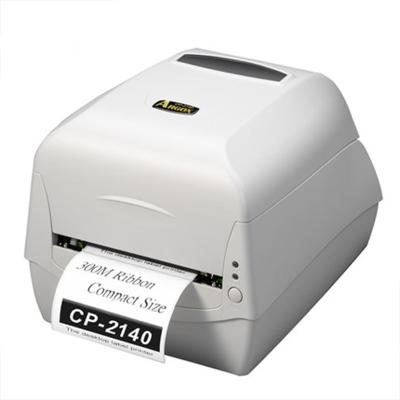 China Argox Black and White CP-2140M 203dpi 4 inch cable label bookshelf jewelry price tag barcode heat transfer thermal label printer for sale