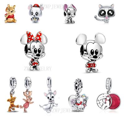 China Other Hot Sale 925 Sterling Silver 1:1 Original Fit Pandoraer DIY Pendants and Charms Multiple Styles for sale