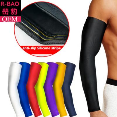 China Antibacterial UV Protection Compression Arm Sleeves Sport For Cycling / Golf / Basketball Other Sports for sale