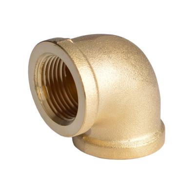 China 90 Degree Pipe Connection Lead Free Brass Elbow Fittings for sale