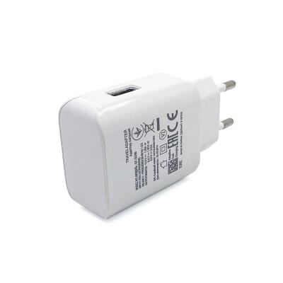 China Mobile Phone Super Fast Charger For Samsung Quick Charge QC2.0 Charger For S6 S7 S8 S10 S20 Note10 Plug for sale