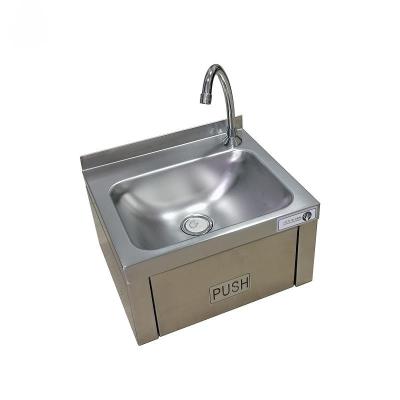 China Restaruant Lavabo De Acero Wall Hung Hand Wash Basin Stainless Steel for sale