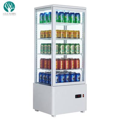 China High Quality Vertical Single-temperature Cabinet Drink Display Chiller Freezer with CE for sale