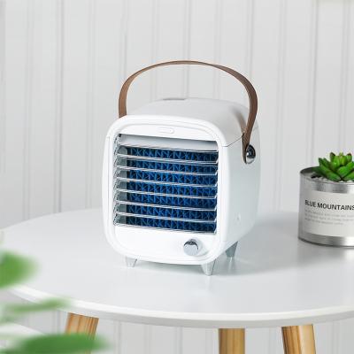 China Hotel Unique Design Mini Water Cooler Car Air Cooler Fan USB Evaporative Personal Air Conditioning Fan for sale