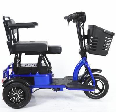 China Wholesale hot sale 48V2A luxury adult electric tricycle 103*57*88cm 3 wheel electric tricycle for sale