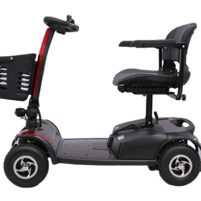 China Unisex foldable electric scooter with seat 24V electric scooter 113*53*97cm electric drift four wheel scooter for sale