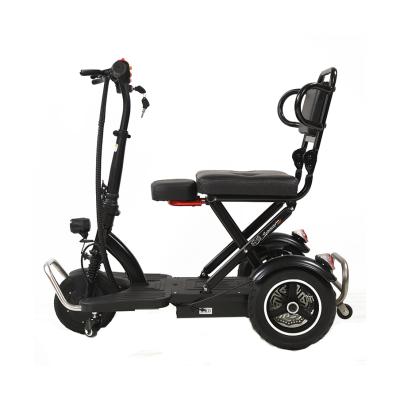 China Hot-selling unisex electric handicapped handicapped tricycle adult folding wholesale and retail e-tricycles wholesale for sale