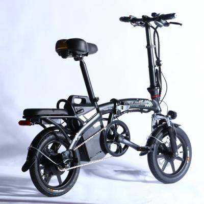 China Hot Selling All-aluminum Alloy Body 14 Inch Electric Bike Fast Folding Electric Bicycle 132*54*87-101cm for sale