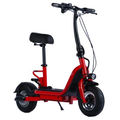 China 10inch 48V 450W Two Wheel Unisex Adult Foldable Electric Kick Scooter for sale