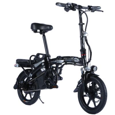 China New arrival of aluminum alloy 48v 250w folding foldable adult electric bike for sale