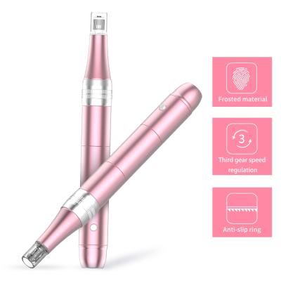 China Professional Anti-Puffiness Microneedling Pen Wireless Derma Auto Pen Skin Care Tool Kit for Face and Body for sale