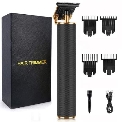 China Commercial T Blade Rechargeable Cordless Hair Cut Professional Men Hair Clippers Trimmer for sale