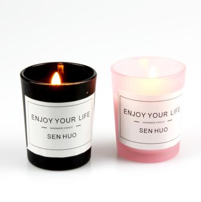 China Wholesale Custom Scented Logo Multi Scents Luxury Soy Wax Candles for sale