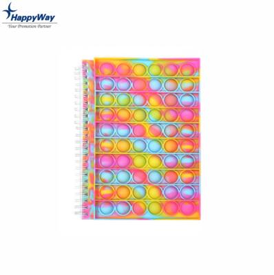 China Wholesale Novelty Pop Notebook Printed Hot Selling Custom Bustling Person for sale