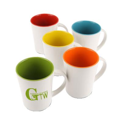 China Ceramic mugs of various customizable viable colors for sale